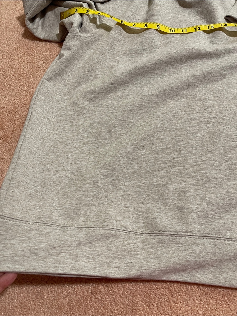 Men's Crewneck Sweater in taupe /beige color - Picture 11 of 11